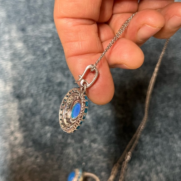 BEAUTIFUL BLUE TURQUOISE SET - Picture 5 of 7